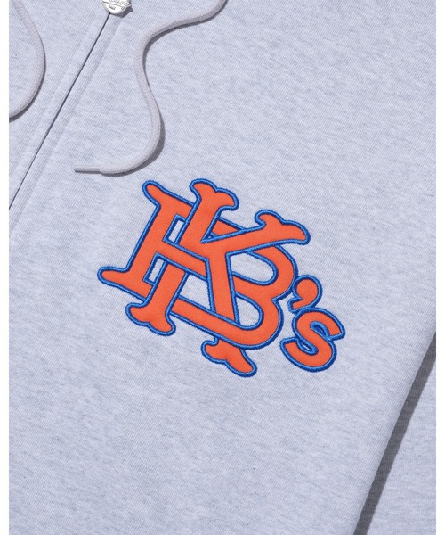 【KEBOZ】EFG GARMENT SWEAT FULL ZIP HOODIE KEBOZ パーカー EFG GARMENT SWEAT FULL ZIP HOODIE メンズ