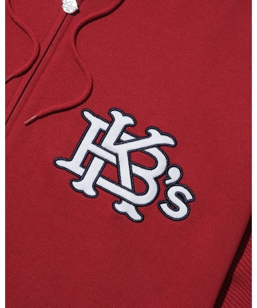 KEBOZ（ケボズ） パーカー EFG SWEAT FULL ZIP HOODIE メンズ