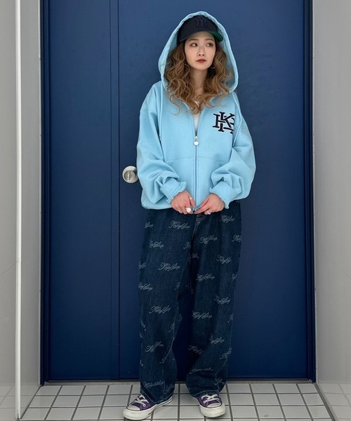 KEBOZ パーカー EFG SWEAT FULL ZIP HOODIE メンズ : ZOZOTOWN