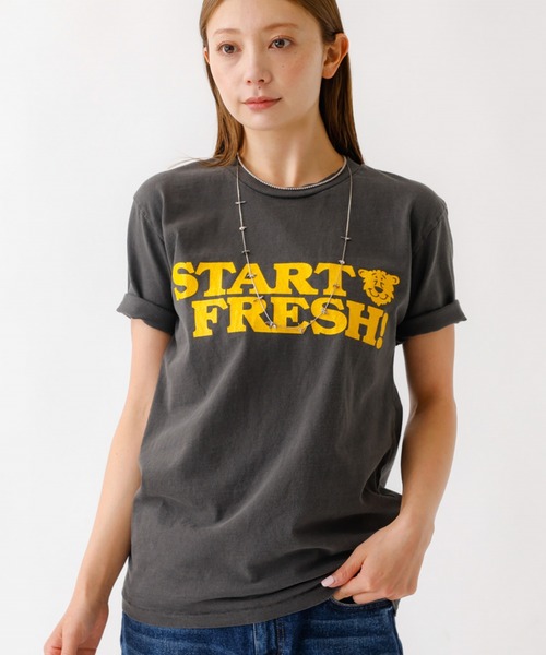 tシャツ 「MIXTA/ミクスタ」プリント Tシャツ / ロゴTシャツ / ねこ / 半袖「WEB限定」 レディース
