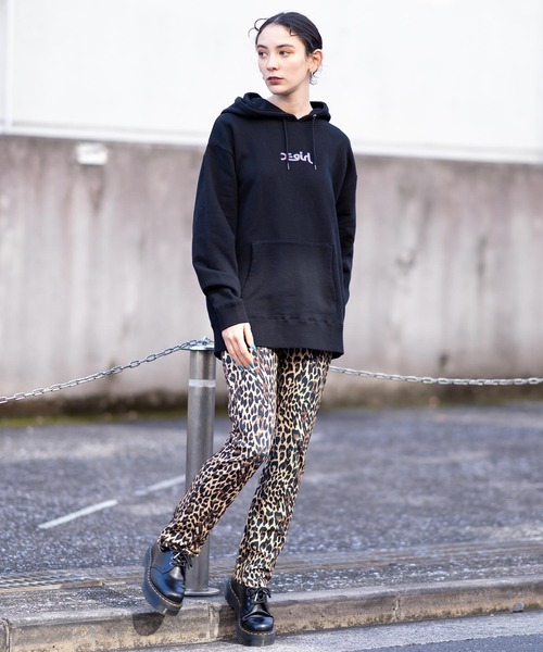 X.GIRL ホワイト フード付きパーカー M X-girl パーカー BY X-GIRL FOR X ZIP UP SWEAT HOODIE