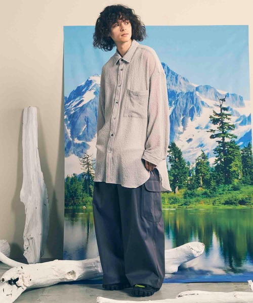 Maison Special prime-over shirt coat シャツ Limited Edition】Prime-Over Shirt Coat