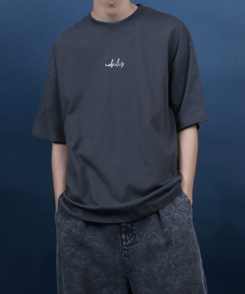 ANPAS（アンパス） tシャツ Vintage-like Flower Design Print T-Shirt