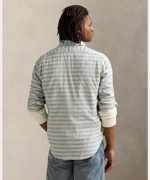 Ralph Lauren クラシックフィット チェックネルシャツ クラシック フィット チェック ブラッシュド オックスフォード