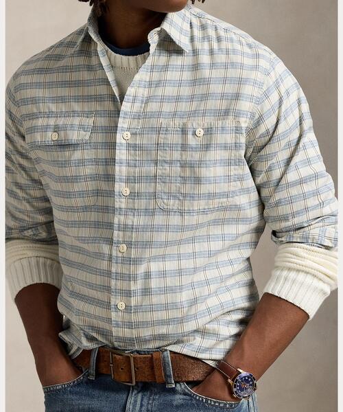POLO RALPH LAUREN シャツ クラシック フィット チェック ワーク