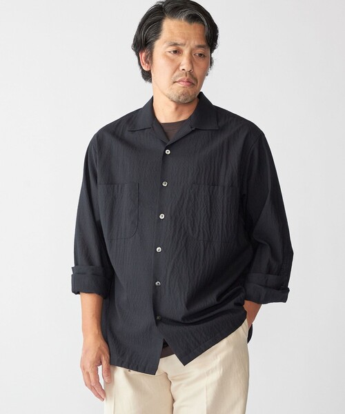 SHIPS（シップス） シャツ Southwick Gate Label: TW エンボス ロング