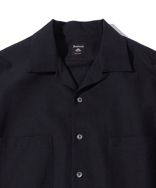 トップス LGB BLACK COCONUTS HSC BLACK SHIPS（シップス） シャツ Southwick: Gate Label TW エンボス ロング