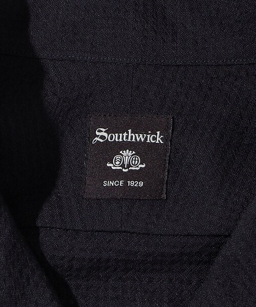 SHIPS（シップス） シャツ Southwick: Gate Label TW エンボス ロング