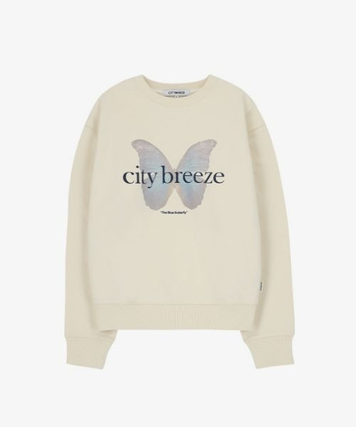 トレーナー スウェット CITY FLUTTER SWEAT SHIRT レディース CITYBREEZE トレーナー スウェット CITY FLUTTER SWEAT SHIRT