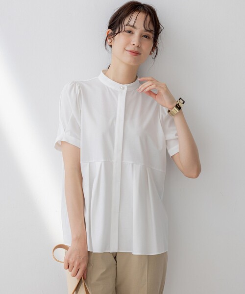 tシャツ プレーティング天竺5分袖 カットソー レディース
