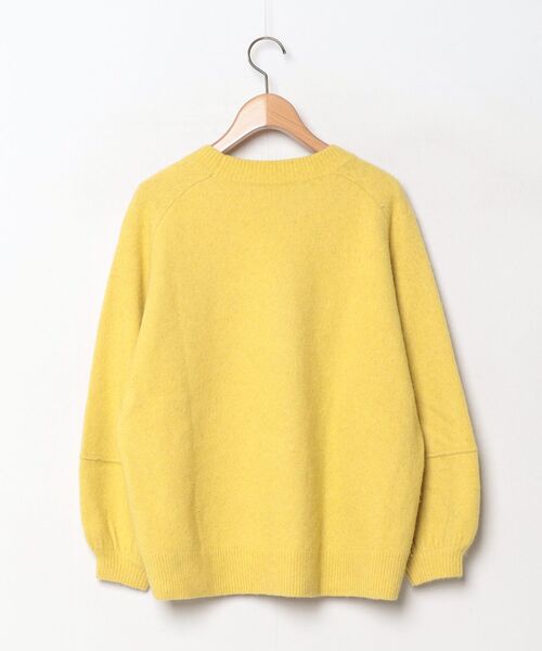 「LUCA/LADY LUCK LUCA」 「huitieme nid」長袖ニット FREE イエロー レディース_画像2