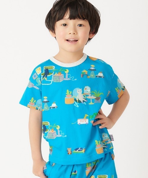 HAKKA KIDS（ハッカキッズ） tシャツ hakka kids×KOTOMI FUJIWARA
