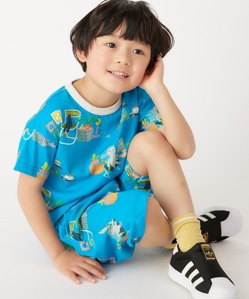 HAKKA KIDS（ハッカキッズ） tシャツ hakka kids×KOTOMI FUJIWARA