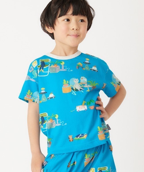 HAKKA KIDS（ハッカキッズ） tシャツ hakka kids×KOTOMI FUJIWARA
