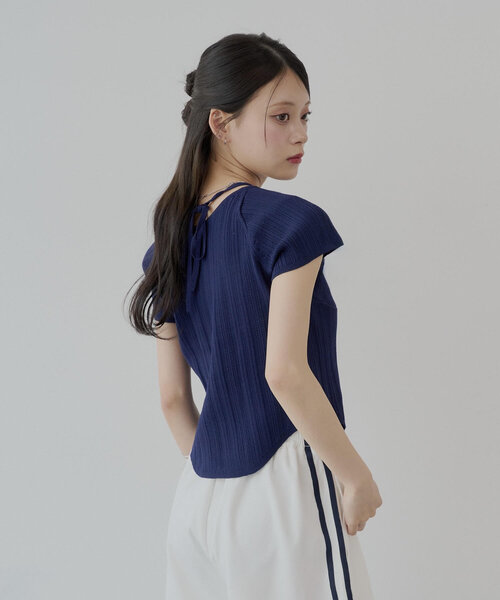 ニット セーター Decoration short ニット レディース gds23w033-b01.jpg