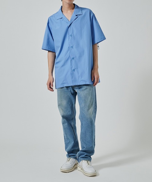 BASICKS（ベイシックス） シャツ Thomas Mason Open Collar Shirt
