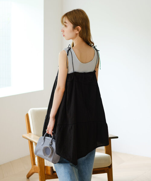 Kastane チュニック コットンキャミチュニック : ZOZOTOWN Yahoo