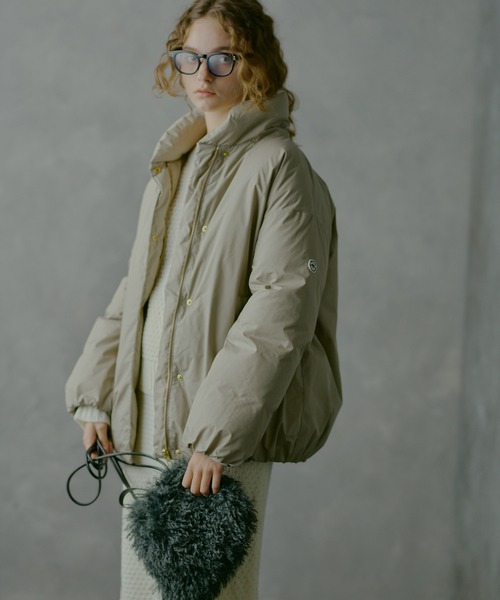 pual ce cin 「PUAL CE CIN」 ダウンジャケット FREE ベージュ