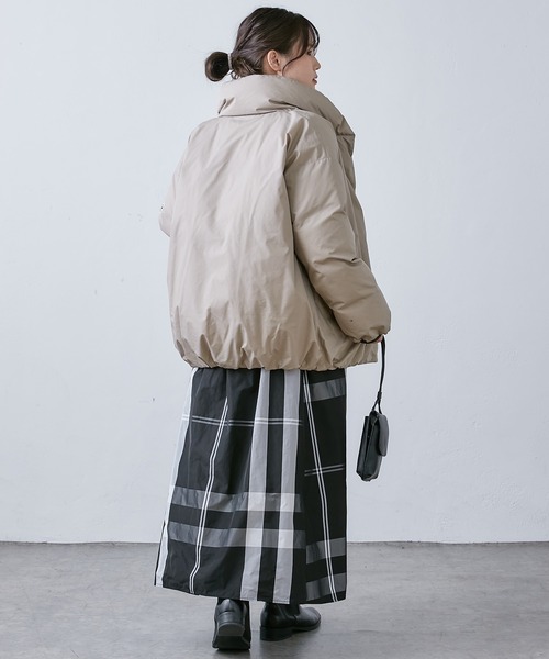 pual ce cin 「PUAL CE CIN」 ダウンジャケット FREE ベージュ