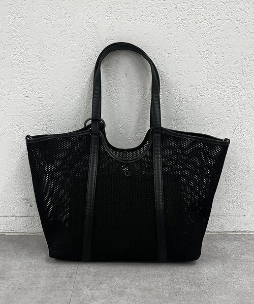 TOMOO Estuary メッシュ トートバッグ 黒 TOMOO Official Store