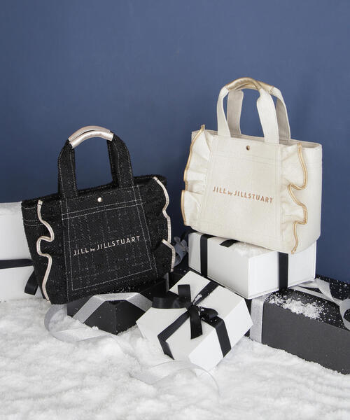 JILL by STUART 「JILL STUART」 トートバッグ FREE シルバー