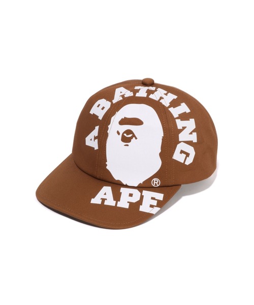 APEの帽子 A BATHING APE キャップ 帽子 BIG COLLEGE CAP メンズ