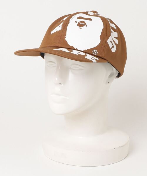 ABATHINGAPEキャップ A BATHING APE キャップ 帽子 BIG COLLEGE CAP メンズ