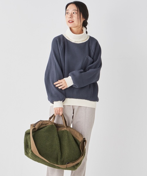 「KRIFF MAYER Lady's Collection」 タートルネックニット LARGE ナチュラル レディース_画像9