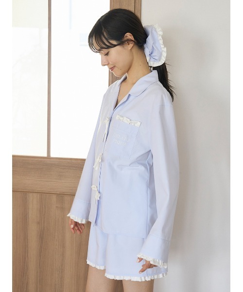 新品未使用 ジェラートピケ レディース ルームウェア ジェラートピケ レディース カラフルレーヨンロゴBIGTシャツ&ショート