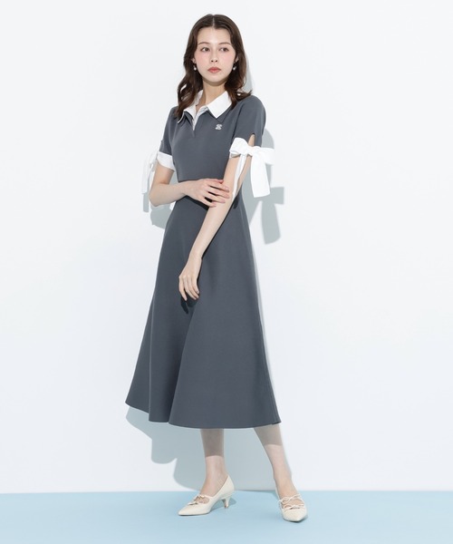ダブルカラーニットワンピース ダブルカラーニットワンピース | JILL by JILL STUART（ジル