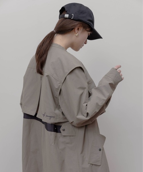 Eimee Law（エイミーロウ） コート アウター ベストレイヤード