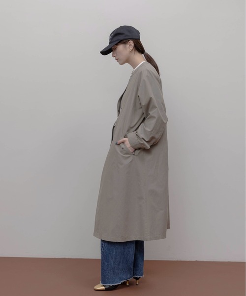 Eimee Law コート アウター ベストレイヤード ミリタリーコート