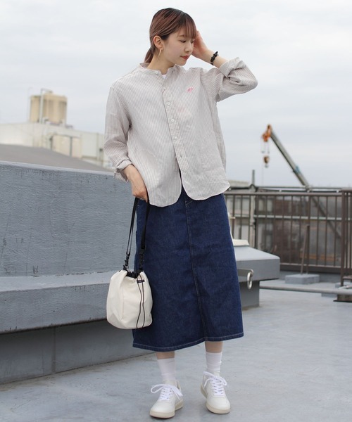 DANTON 長袖シャツ サイズ36 グレー Danton 「DANTON」 長袖シャツ 36 グレー レディース : ZOZOTOWN