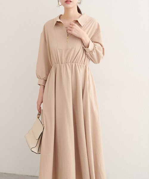 Parke Orchestral 650-280-26 V ワンピース スキッパーサッカーワンピース LE SOUK HOLIDAY｜クロスプラス公式通販