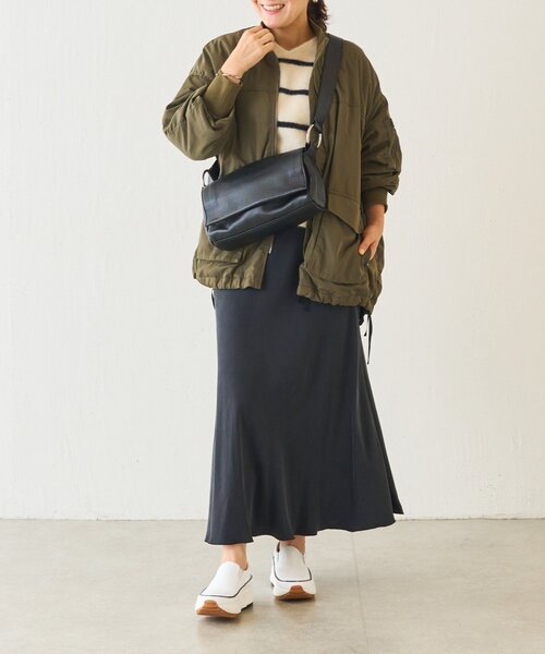 あざらしビアズリーMA1 BEARDSLEY（ビアズリー） ma1 ma-1 フレアMA-1ブルゾン レディース