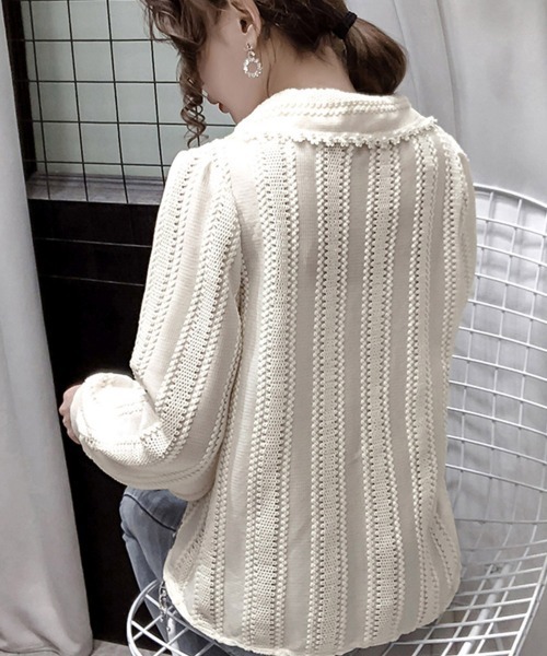 「Miniministore」 長袖ブラウス L ブラック レディース