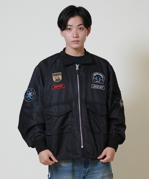 SANTA CRUZ サンタクルーズ　上下セットMサイズ 使用1日６時間 SANTA CRUZ（サンタクルーズ） ma1 ma-1 「限定」SANTACRUZ/サンタ