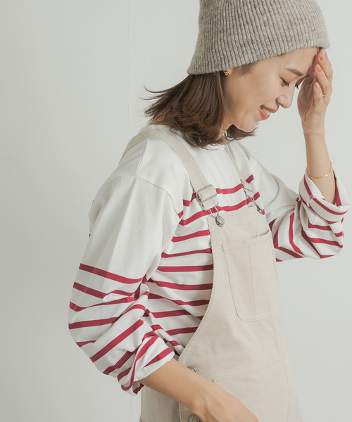 「URBAN RESEARCH DOORS」 長袖カットソー MEDIUM オフホワイト レディース
