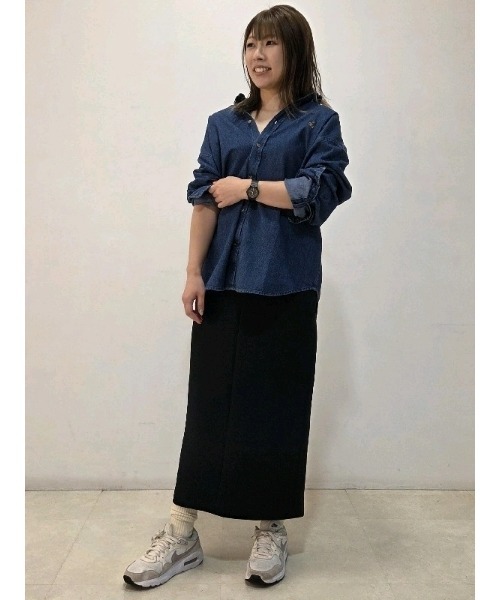 n*n様 キャバン☆ シルクネップストレッチ ロングスカート n*n様