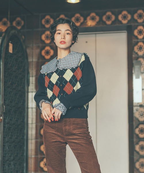 CHILD WOMAN（チャイルドウーマン） カーディガン メリノウール