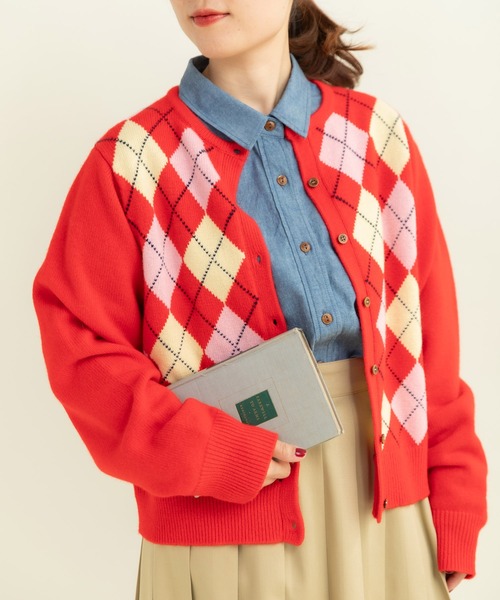 CHILD WOMAN（チャイルドウーマン） カーディガン メリノウール