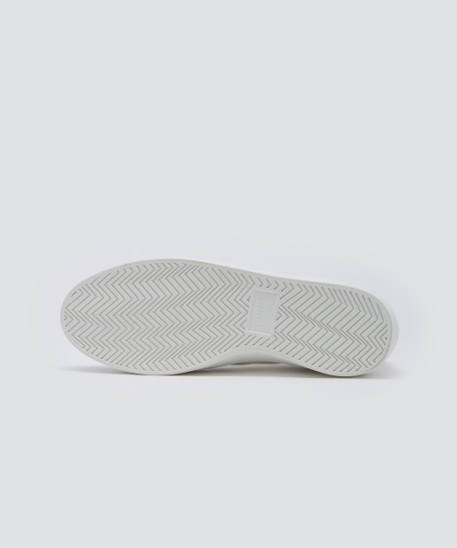 スニーカー TRAVIS メンズ レースアップ スニーカー 4.0cm WHITE メンズの画像
