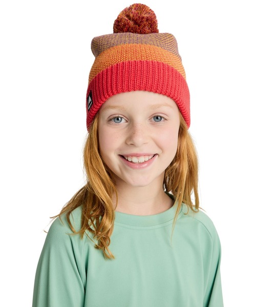 BURTON（バートン） ニット帽 ニットキャップ キッズ ポンポン