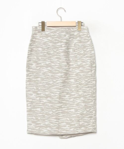 「B ability」 タイトスカート 38 グレー レディース_画像2