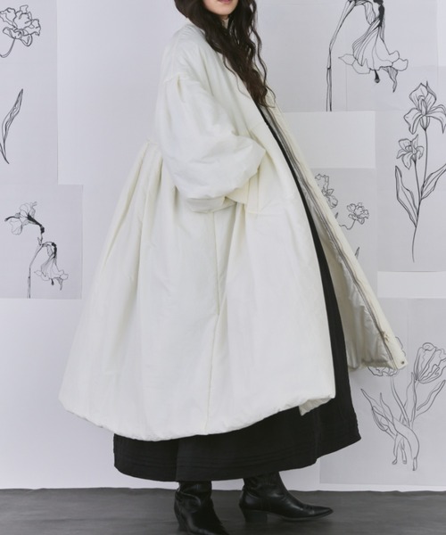 【Libra Cue】 MA-1　モンスターコート　新色　＊ アイボリー＊ 大人気のモンスターコートを