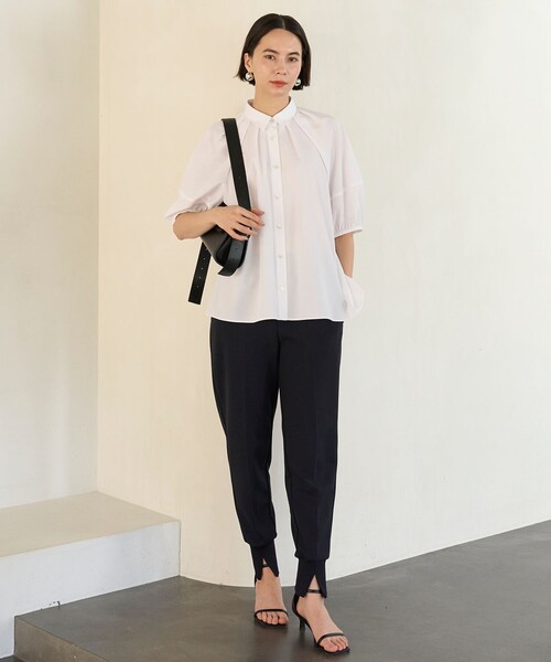 「UNFILO」 半袖シャツ SMALL ホワイト レディース_画像3