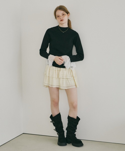 ブーツ 2way kushu-kushu suede boots / 2wayスエードブーツ