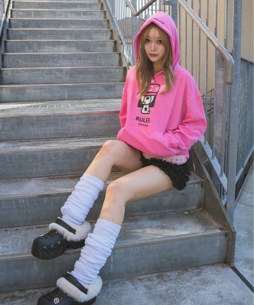 centimeter（センチメーター） パーカー Boxy ruler hoodie メンズ 