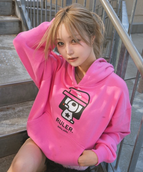 centimeter（センチメーター） パーカー Boxy ruler hoodie メンズ