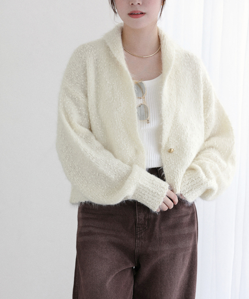 La TOTALITE（ラ トータリテ） カーディガン 「洗える」ポップヤーン